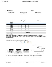 Đề thi học kỳ tự luận môn Xử lý tín hiệu số| Đại học Bách khoa Hà Nội