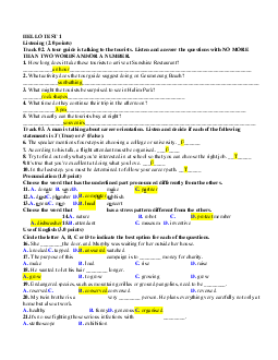 Bộ đề Test môn Tiếng Anh B1 / Đại học nội vụ Hà Nội