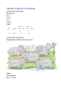 Giải SGK môn Toán 3 - Bài 78: Ôn tập phép nhân, phép chia trong phạm vi 100000 | Kết nối tri thức