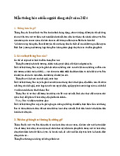 Mẫu thông báo nhiều người dùng nhất năm 2024