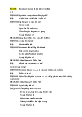 LUYỆN TẬP ÔN TẬP BỔ SUNG NGỮ VĂN