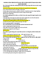 Câu hỏi trắc nghiệm Chương i: đảng cộng sản việt nam ra đời và lãnh đạo đấu tranh giành chính  Quyền (1930-1945)môn Lịch sử Đảng Cộng sản Việt Nam   | Học viện Nông nghiệp Việt Nam