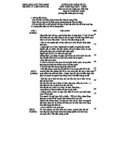 Hướng Dẫn Chấm Đề Thi Môn Triết Học Mác - Lênin - Test2