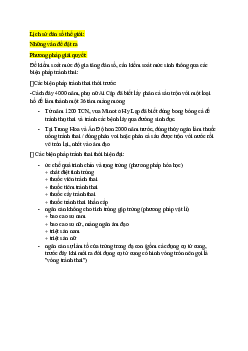 Lịch sử dân số thế giới | Đại học Sư Phạm Hà Nội