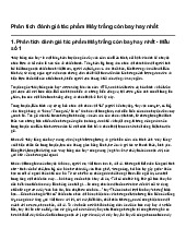 Phân tích đánh giá tác phẩm Mây trắng còn bay hay nhất | Ngữ văn 10