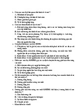 Đề cương môn kinh tế vi mô –Trường Đại học Nguyễn Tất Thành