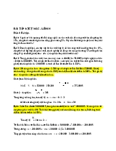 Chuyên đề và bài tập KTCT MÁC - LÊNIN | Trường Đại học Thủy Lợi