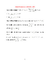 Đề thi Giải tích 2 kỳ 2 năm học 2020-2021 | Trường Đại học Công nghệ, Đại học Quốc gia Hà Nội