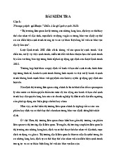 Bài kiểm tra về Sự phát triển mạnh mẽ của kinh tế môn Luật kinh tế 3 | Trường Đại học Kinh Doanh và Công Nghệ Hà Nội