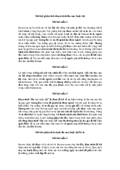 Văn mẫu lớp 10: Mở bài đoạn trích Ra-ma buộc tội (8 Mẫu) | Cánh diều