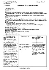 Giáo án Hình học 11 cơ bản – Nguyễn Trí Hạnh