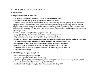 Lập kế hoạch tổ chức sự kiện, event ca nhạc | Trường Đại Học Thủ Đô Hà Nội