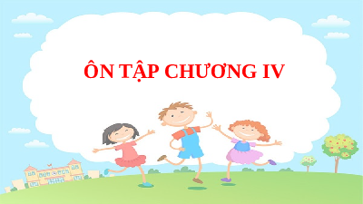 Giáo án điện tử Toán 6 Kết nối tri thức: Bài tập cuối Chương 4 trang 97