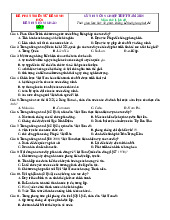 Đề môn sử ôn thi tốt nghiệp THPT 2025 bám sát minh họa giải chi tiết-Đề 9