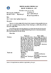 Bài thi giữa kỳ môn Luật Kinh tế | Trường Đại học Thương Mại