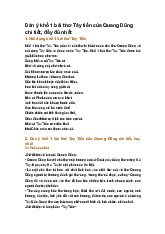 Dàn ý khổ 1 bài thơ Tây tiến của Quang Dũng chi tiết, đầy đủ nhất