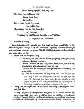 Tư tưởng Hồ Chí Minh về Đảng Cộng sản Việt Nam: "Đảng là đạo đức, là văn minh" / Trường Đại học Kinh tế - Tài chính thành phố Hồ Chí Minh