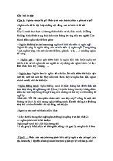 Summary Dẫn luận ngôn ngữ học | Dẫn luận ngôn ngữ học | Trường Đại học Công nghiệp TP.HCM