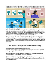 Nghiên cứu Hành Vi Khách Hàng - MCB - Tầm Quan Trọng và Chiến Lược