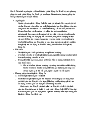 Câu hỏi thi giữa kỳ - Kinh tế chính trị Mác Lênin | Trường Đại học Kinh tế, Đại học Quốc gia Hà Nội