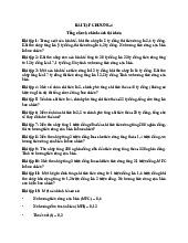 BÀI TẬP CHƯƠNG 4: Tổng cầu và Chính sách tài khóa. Môn Kinh tế vĩ mô | Đại học Trường Đại học Phenika.