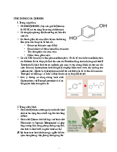 Ứng dụng của Quinon  | Đại học Y Dược Thái Bình