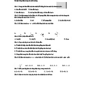 Ôn tập Dòng điện trong môi trường Lý 11 - Đề thi và bài tập thực hành