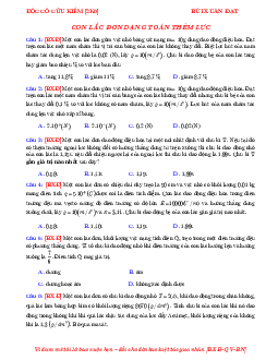Con lắc đơn dạng toán thêm lực | Bài tập Vật lí 12