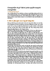 Chung thẩm là gì? Giá trị phán quyết trọng tài chung thẩm