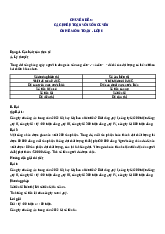 Dạng 4. Các bài toán thực tế Chủ đề 5 Ôn hè Toán 6