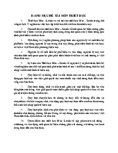 Đề Tài Tiểu Luận Môn Triết Học Cao Học | Đại học Quốc tế Hồng Bàng