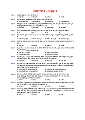 ESTE TEST | Trường Đại học Sư phạm Hà Nội