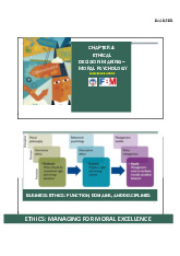 Chương 4 Ethical decision making in moral psychology - Key concepts and factors môn Business ethics | Đại học kinh tế Quốc dân