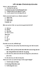 TRẮC NGHIỆM CÔNG NGHỆ PHẦN MỀM - ÔN TẬP KIẾN THỨC CƠ BẢN. Môn Công nghệ phần mềm (CNPM) | Trường Đại học Giao thông Vận tải.