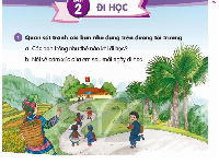 Giáo án điện tử Tiếng việt 1 bài 2 Chân trời sáng tạo : Đi học