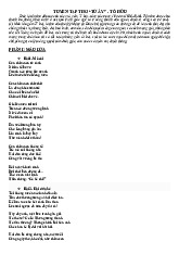 TUYỂN TẬP THƠ “TỪ ẤY” CỦA TỐ HỮU - MÃ 1234