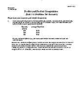 Profits and Perfect Competition - Kinh tế vi mô | Trường Đại học Hà Nội