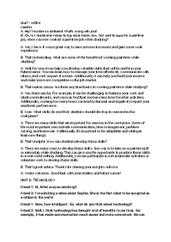 Speaking nhập môn Quan hệ quốc tế