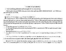 Câu hỏi ôn tập chương 1 - Tư pháp quốc tế | Trường Đại học Luật - Đại học Quốc gia Hà Nội