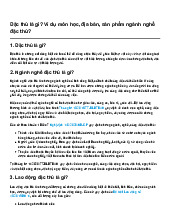 Đặc thù là gì? Ví dụ môn học, địa bàn, sản phẩm ngành nghề đặc thù?