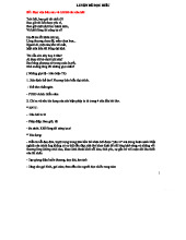 GIÁO ÁN ĐỌC HIỂU - KHỐI 11 - LUYỆN ĐỀ & PHÂN TÍCH THI THƠ