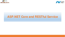 Bài giảng Chapter 01: Introduction to ASPNET Core and RESTful Service môn Lập trình | Trường Đại học FPT Hà Nội