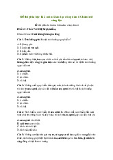 Đề thi giữa học kỳ 2 môn Giáo dục công dân lớp 6 năm học 2024 - 2025 - Đề số 1 | Bộ sách Chân trời sáng tạo