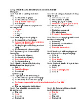 Chương 3: MÔI TRƯỜNG HOẠT ĐỘNG CỦA DOANG NGHIỆP - Môn quản trị học - Đại Học Kinh Tế - Đại học Đà Nẵng