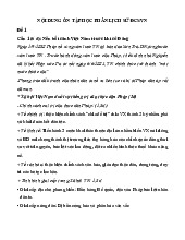 Nội dung ôn tập Môn Lịch sử Đảng Cộng sản Việt Nam | Đại học Sư phạm Hà Nội 2