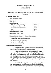 Đề cương giao tiếp trong kinh doanh - Môn quản trị học - Đại Học Kinh Tế - Đại học Đà Nẵng