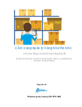 Cẩm nang quản lý kho hàng hiệu quả | Đại học Thái Nguyên