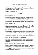 NGHỊ LUẬN VỀ TƯ TƯỞNG ĐẠO LÝ TRONG CUỘC SỐNG HÔM NAY