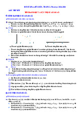 Đề cương giữa kì 1 Toán 12 năm 2025 – 2026 trường THPT Đức Trọng – Lâm Đồng
