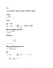 Bai9ltdktd - giải bài tập. Môn Lý thuyết điều khiển tự động (UET) | Trường Đại học Công nghệ, Đại học Quốc gia Hà Nội.